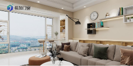 莫兰迪色系重塑家居美学,极简设计引领空间艺术变革(图4) 极加门窗:用莫兰迪色系重构空间美学,让家成为流动的艺术馆