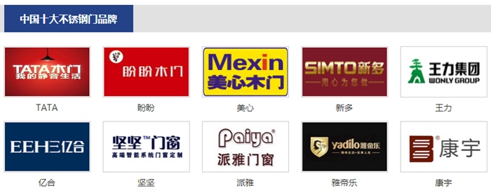不锈钢门十大品牌新鲜出炉,谁家门户最风光?(图1) 不锈钢门十大品牌新鲜出炉,谁家门户最风光?(图1)