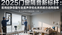 2025中国门窗隔音新标杆：医用级静音窗与全屋声学优化系统组合选购指南